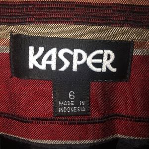 Kasper striped Blazer size 6